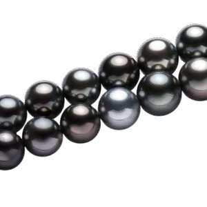 Two strands of South Sea pearls