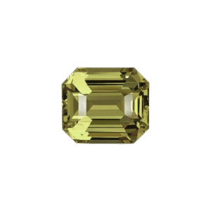 Yellow green chrysoberyl